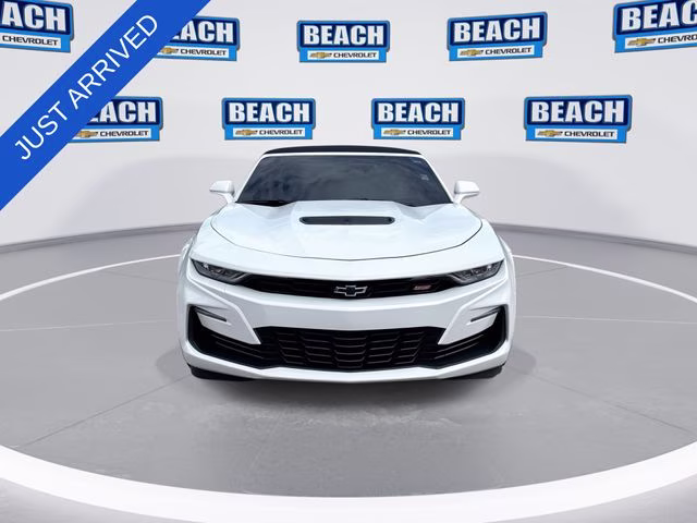 2024 Summit White Chevrolet Camaro SS RWD Convertible