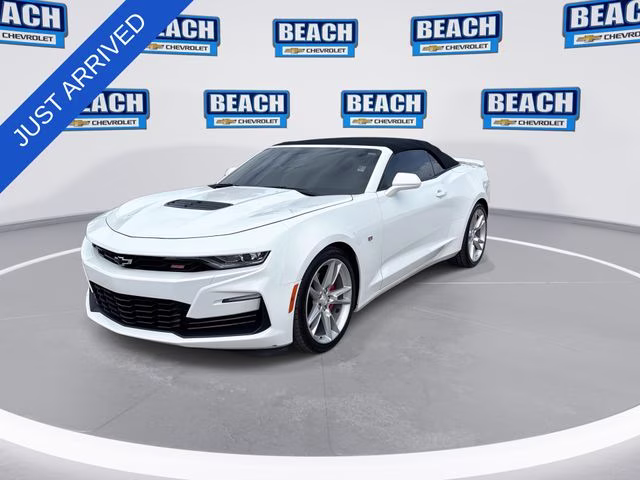 2024 Summit White Chevrolet Camaro SS RWD Convertible