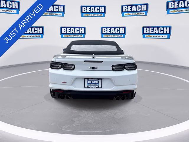 2024 Summit White Chevrolet Camaro SS RWD Convertible