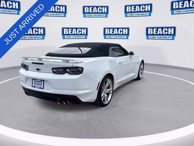 2024 Summit White Chevrolet Camaro SS RWD Convertible