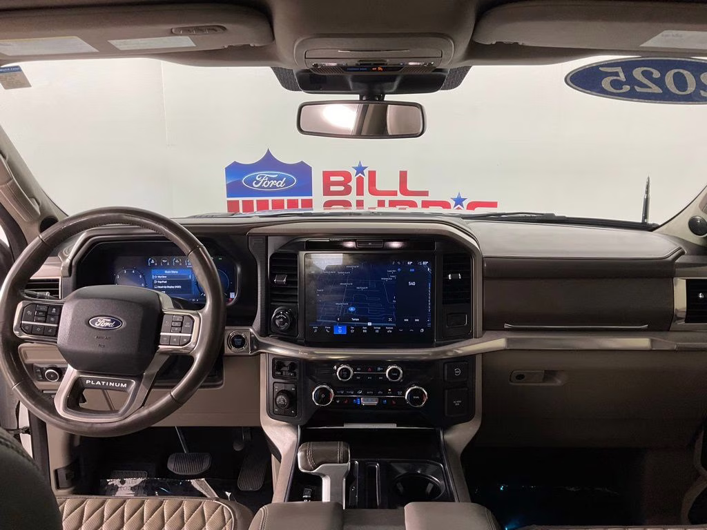 2025 White Metallic Ford F-150 Platinum 4X4 Truck