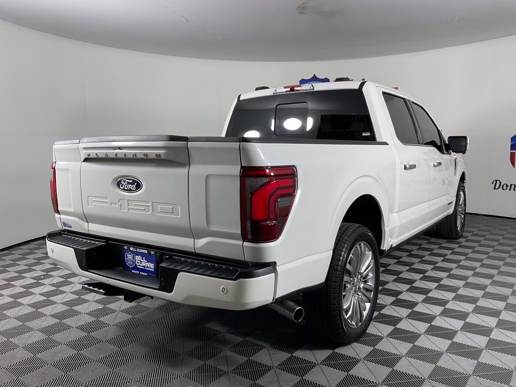2025 White Metallic Ford F-150 Platinum 4X4 Truck