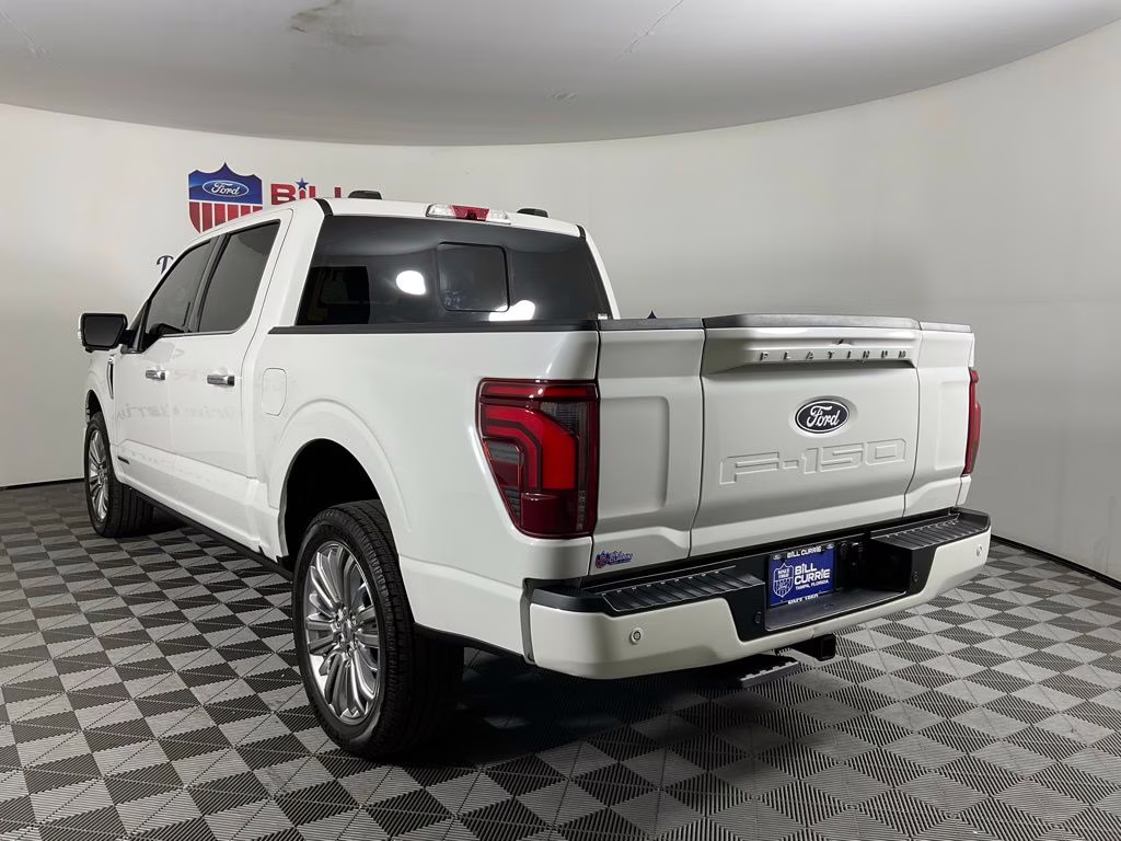 2025 White Metallic Ford F-150 Platinum 4X4 Truck