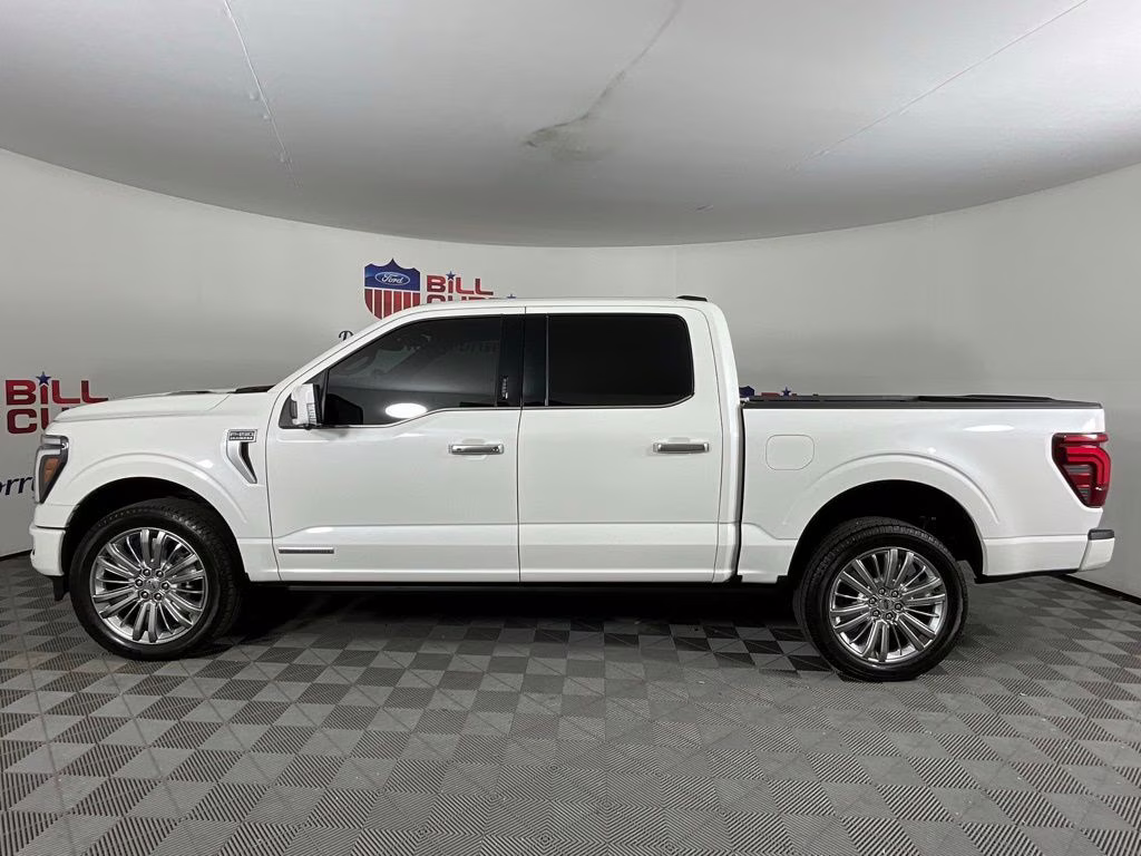 2025 White Metallic Ford F-150 Platinum 4X4 Truck