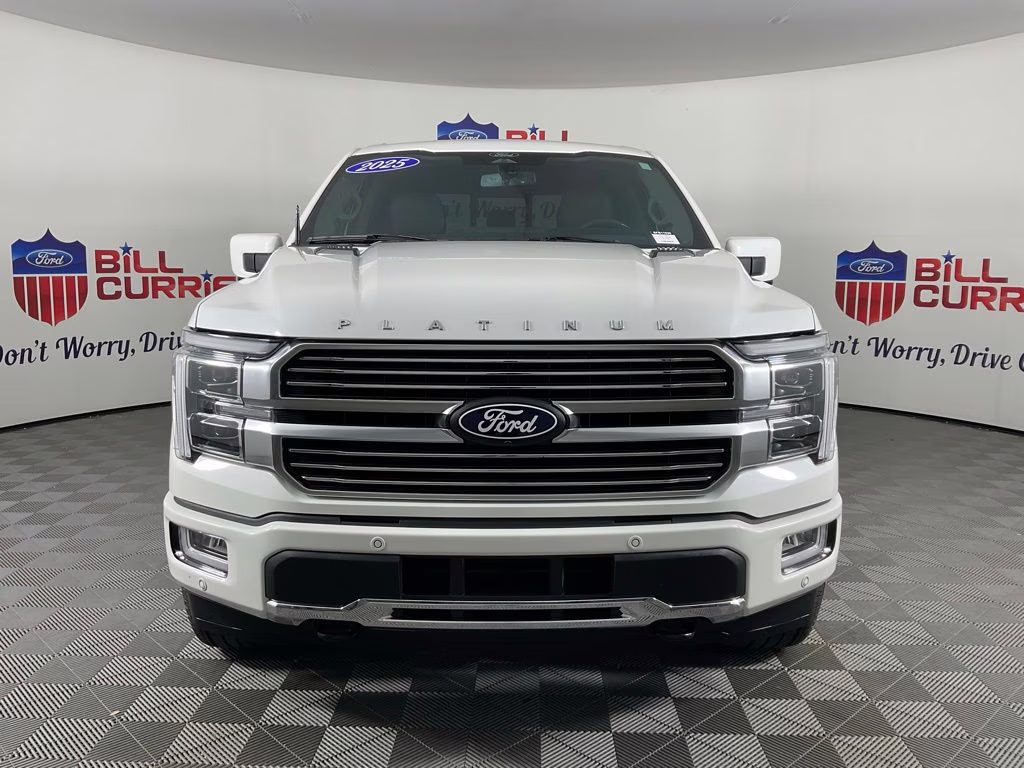 2025 White Metallic Ford F-150 Platinum 4X4 Truck
