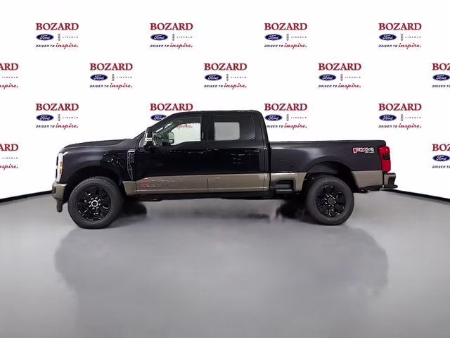 2026 Agate Black Metallic Ford Super Duty F-250 SRW King Ranch Bozard Built 4X4 Truck