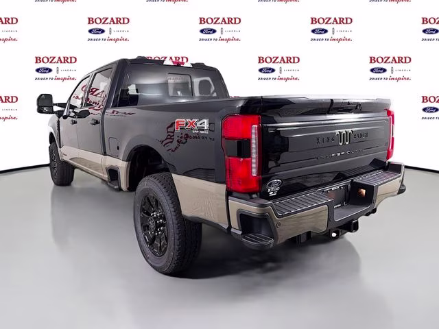 2026 Agate Black Metallic Ford Super Duty F-250 SRW King Ranch Bozard Built 4X4 Truck