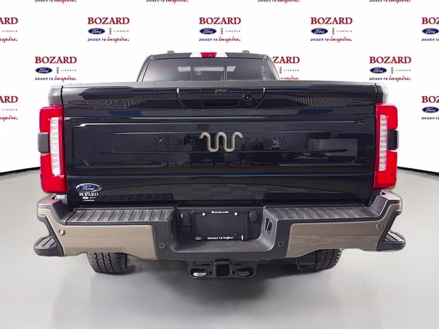 2026 Agate Black Metallic Ford Super Duty F-250 SRW King Ranch Bozard Built 4X4 Truck