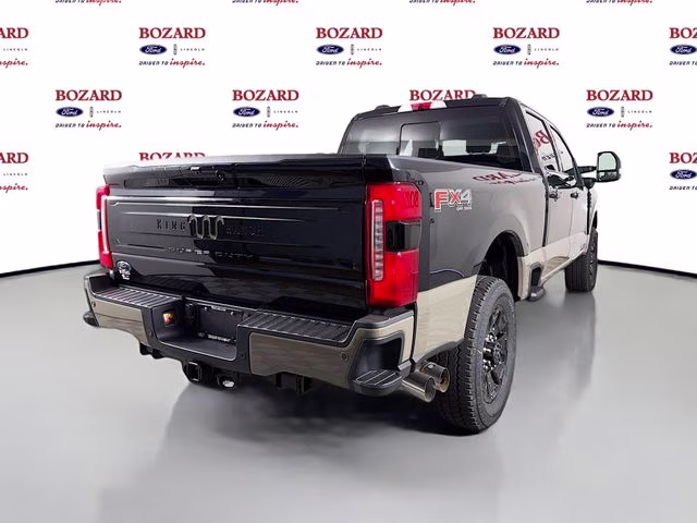 2026 Agate Black Metallic Ford Super Duty F-250 SRW King Ranch Bozard Built 4X4 Truck