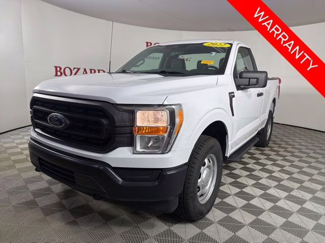 2022 Oxford White Ford F-150 XL 4X4 Truck