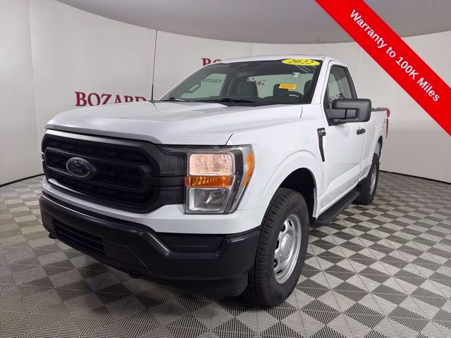 2022 Oxford White Ford F-150 XL 4X4 Truck