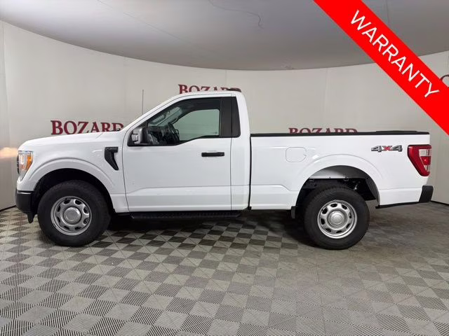2022 Oxford White Ford F-150 XL 4X4 Truck