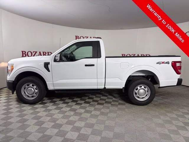 2022 Oxford White Ford F-150 XL 4X4 Truck