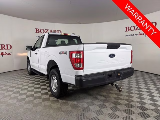 2022 Oxford White Ford F-150 XL 4X4 Truck