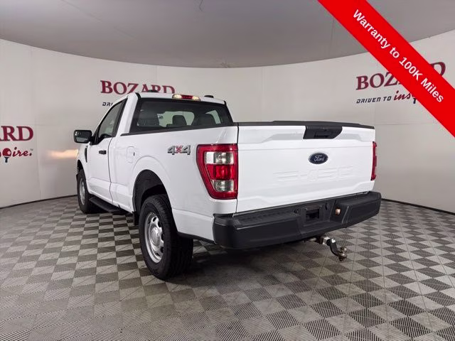 2022 Oxford White Ford F-150 XL 4X4 Truck