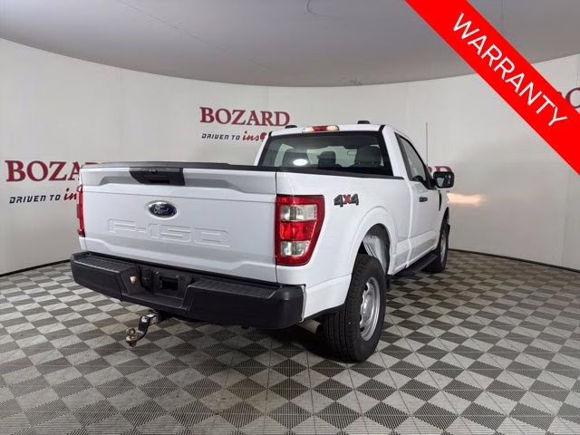 2022 Oxford White Ford F-150 XL 4X4 Truck