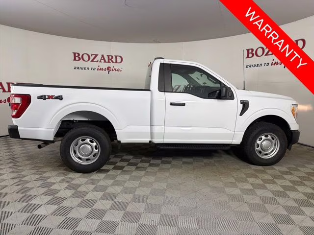 2022 Oxford White Ford F-150 XL 4X4 Truck