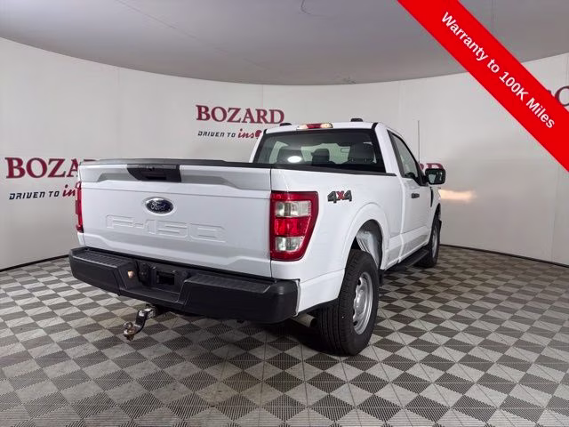2022 Oxford White Ford F-150 XL 4X4 Truck