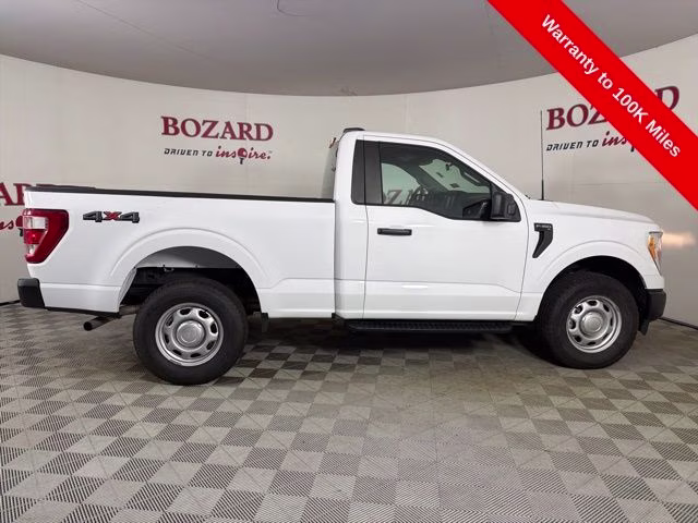 2022 Oxford White Ford F-150 XL 4X4 Truck