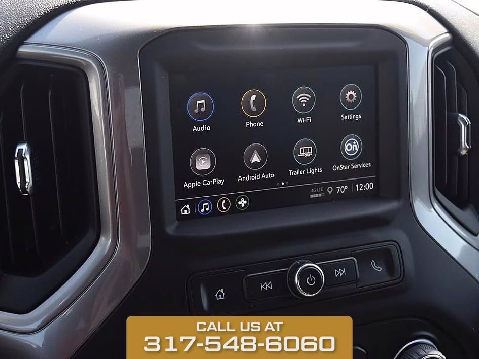 2023 Summit White Chevrolet Silverado 1500 Custom 4X4 Truck