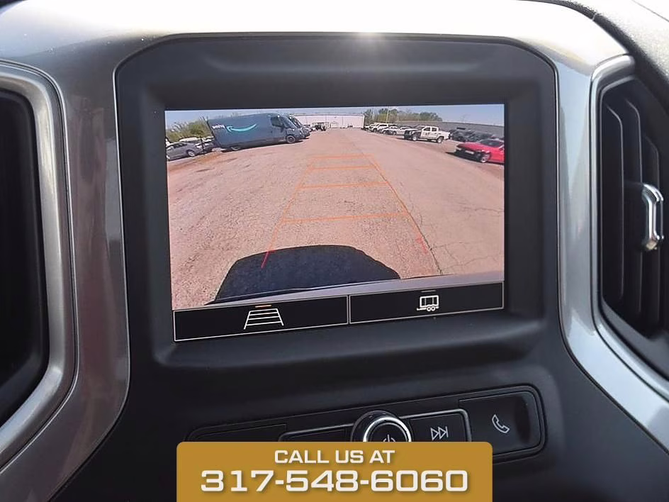 2023 Summit White Chevrolet Silverado 1500 Custom 4X4 Truck