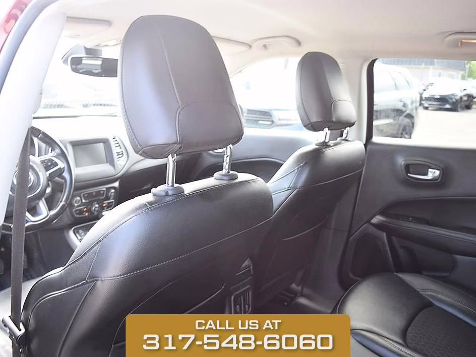 2021 Velvet Red Pearlcoat Jeep Compass Latitude FWD SUV