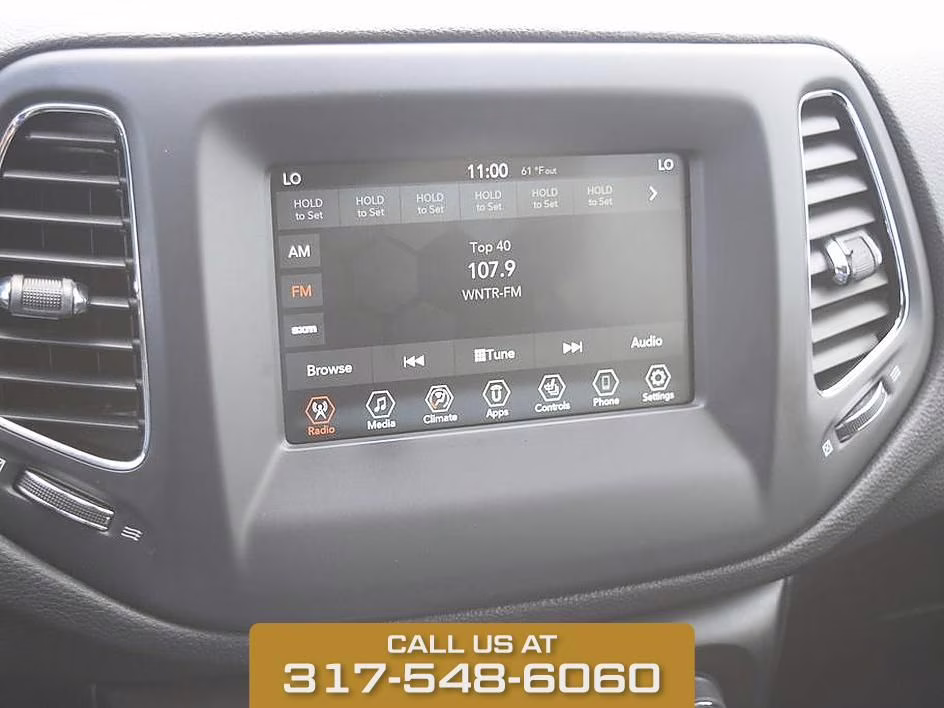 2021 Velvet Red Pearlcoat Jeep Compass Latitude FWD SUV