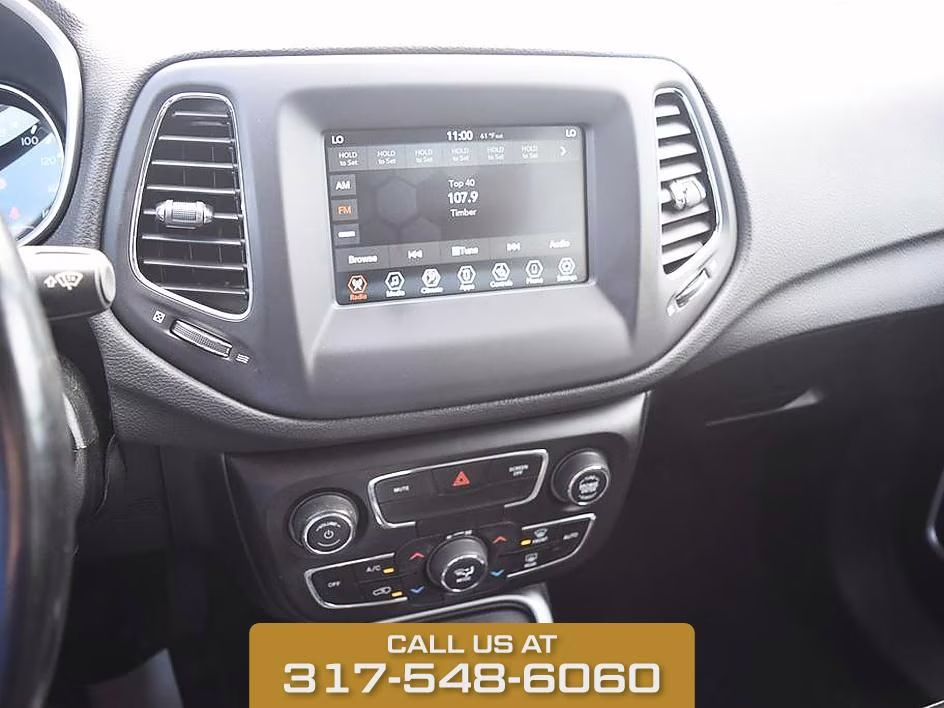 2021 Velvet Red Pearlcoat Jeep Compass Latitude FWD SUV