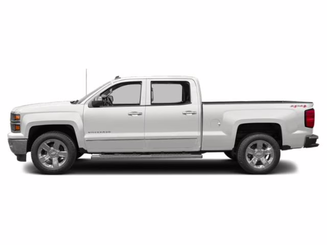 2015 Summit White Chevrolet Silverado 1500 LT 4X4 Truck