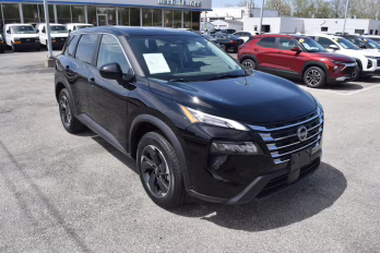 2025 Super Black Nissan Rogue SV AWD SUV