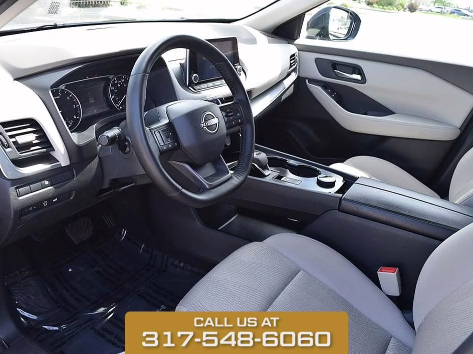 2025 Super Black Nissan Rogue SV AWD SUV