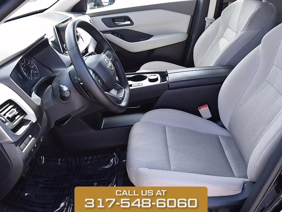 2025 Super Black Nissan Rogue SV AWD SUV