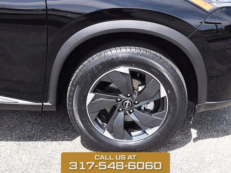 2025 Super Black Nissan Rogue SV AWD SUV