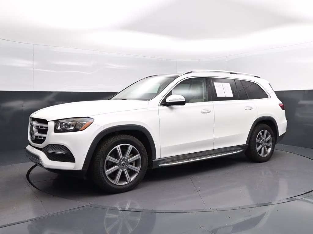 2021 White Mercedes-Benz GLS GLS 450 AWD SUV