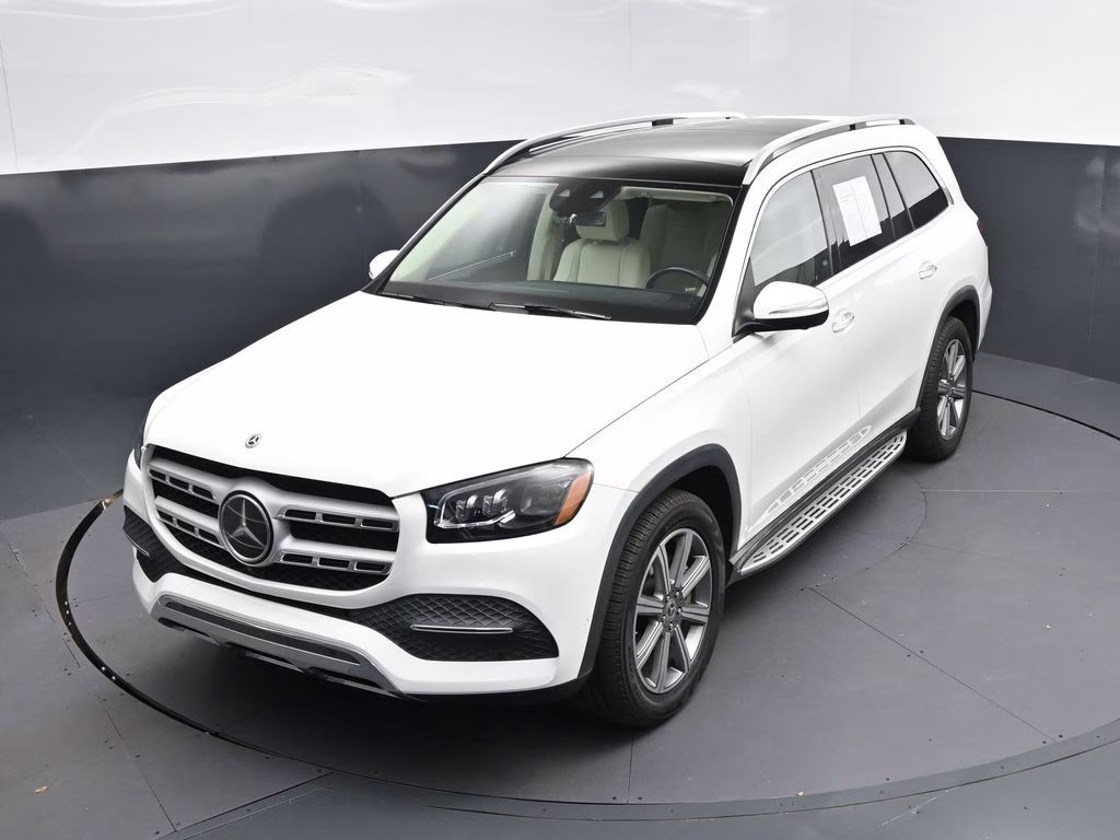 2021 White Mercedes-Benz GLS GLS 450 AWD SUV