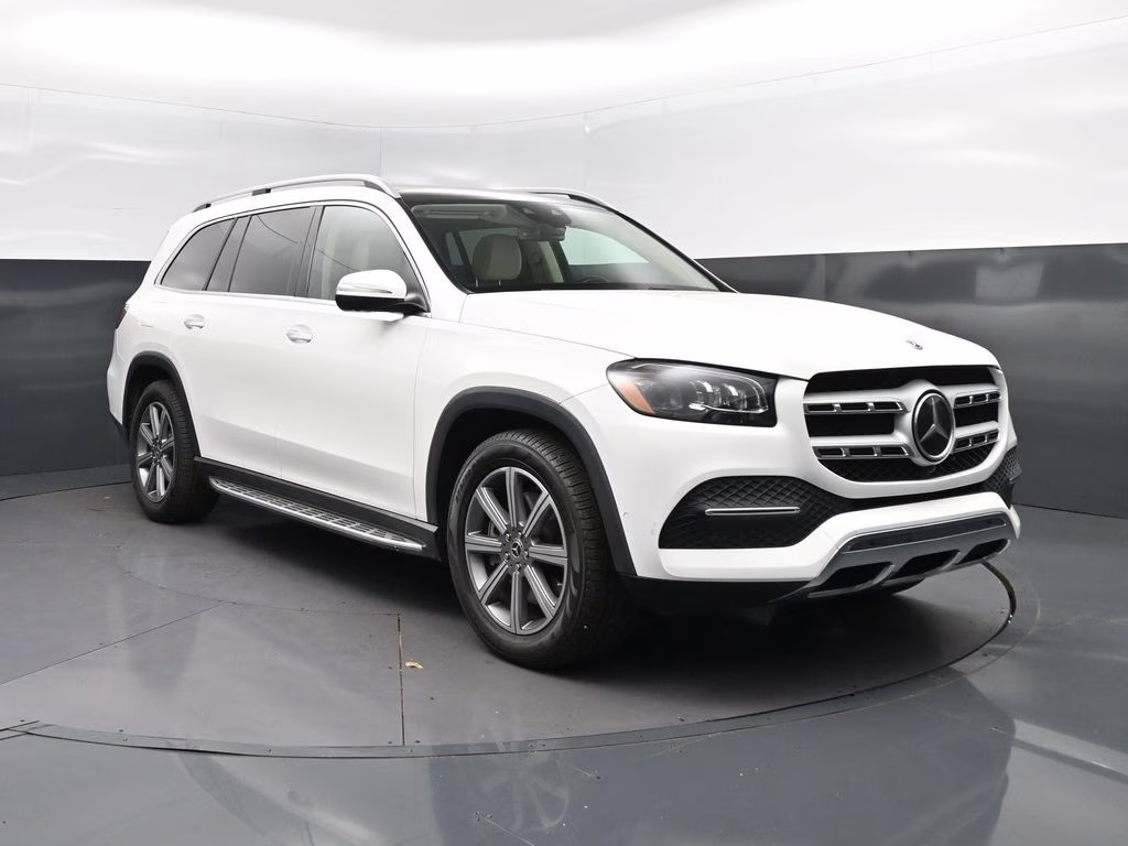 2021 White Mercedes-Benz GLS GLS 450 AWD SUV