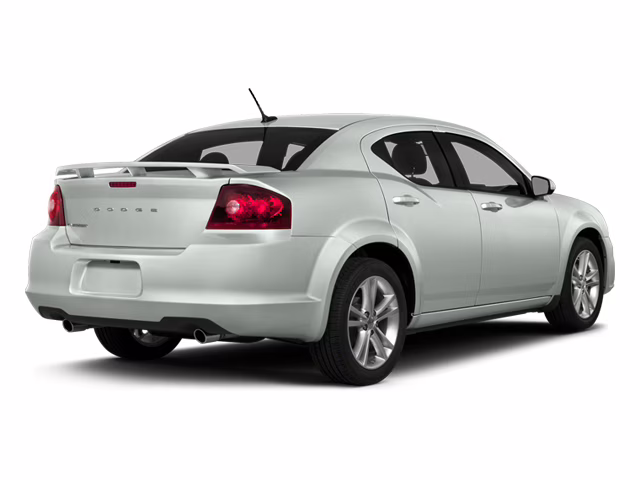 2014 Bright White Clearcoat Dodge Avenger SE FWD Sedan