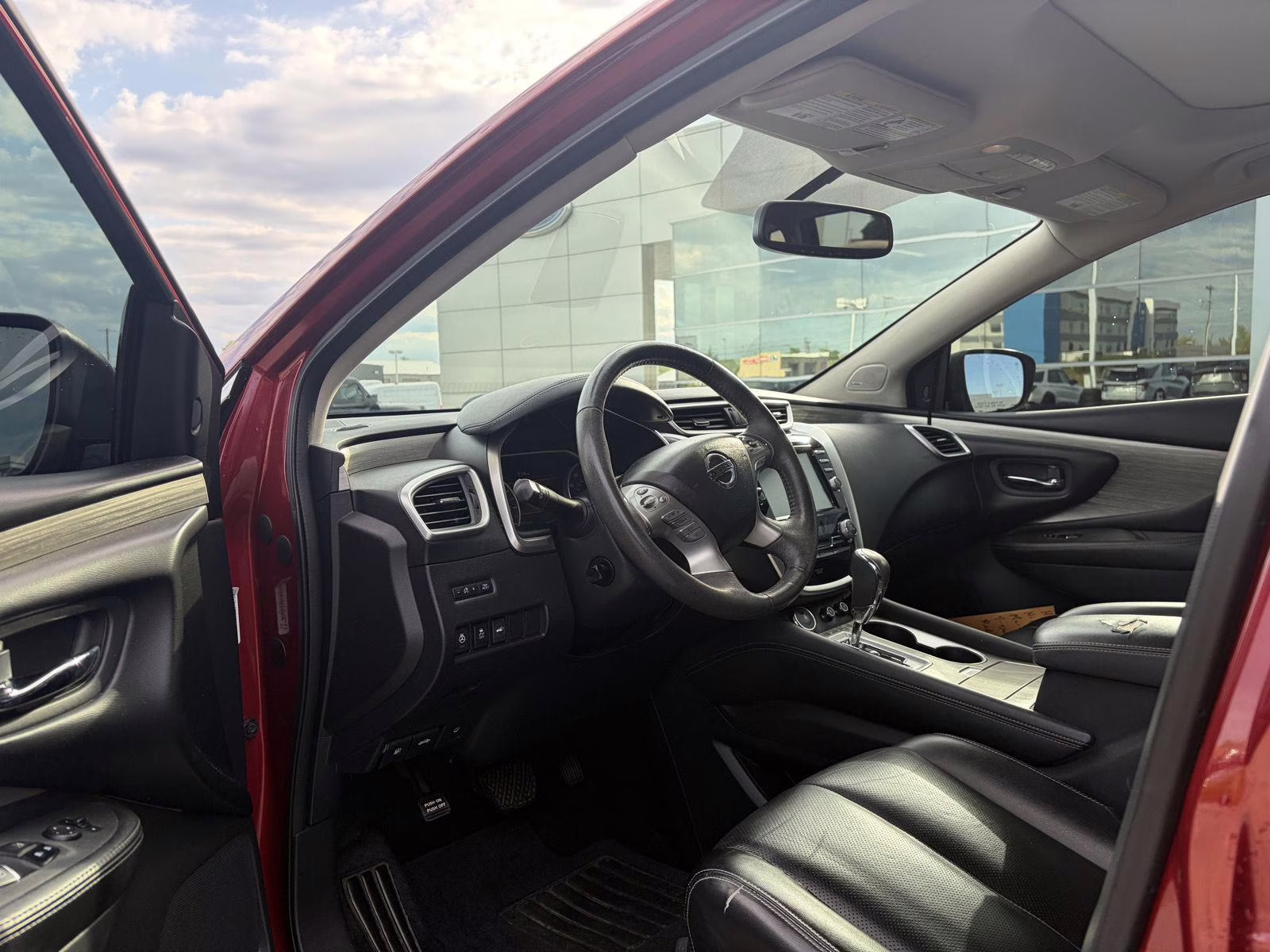 2017 Cayenne Red Metallic Nissan Murano Platinum FWD 2017.5