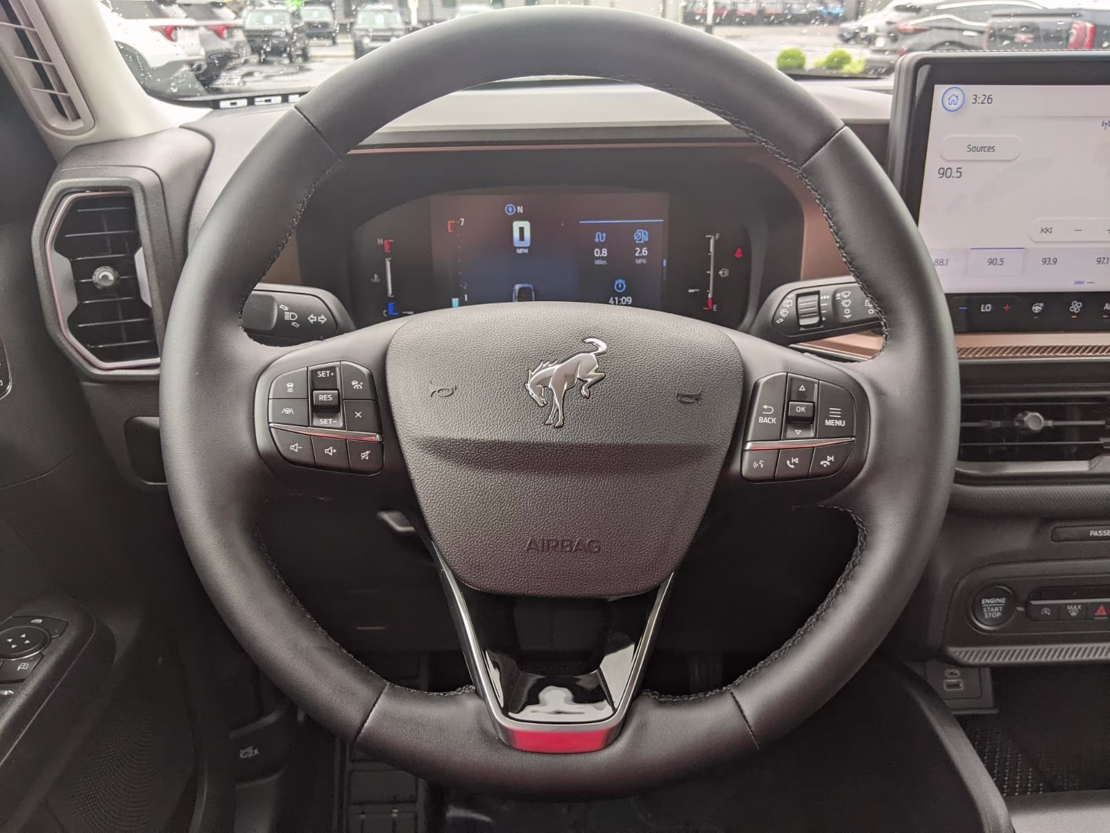 2026 Azure Gray Metallic Tri-Coat Ford Bronco Sport Outer Banks 4X4 SUV
