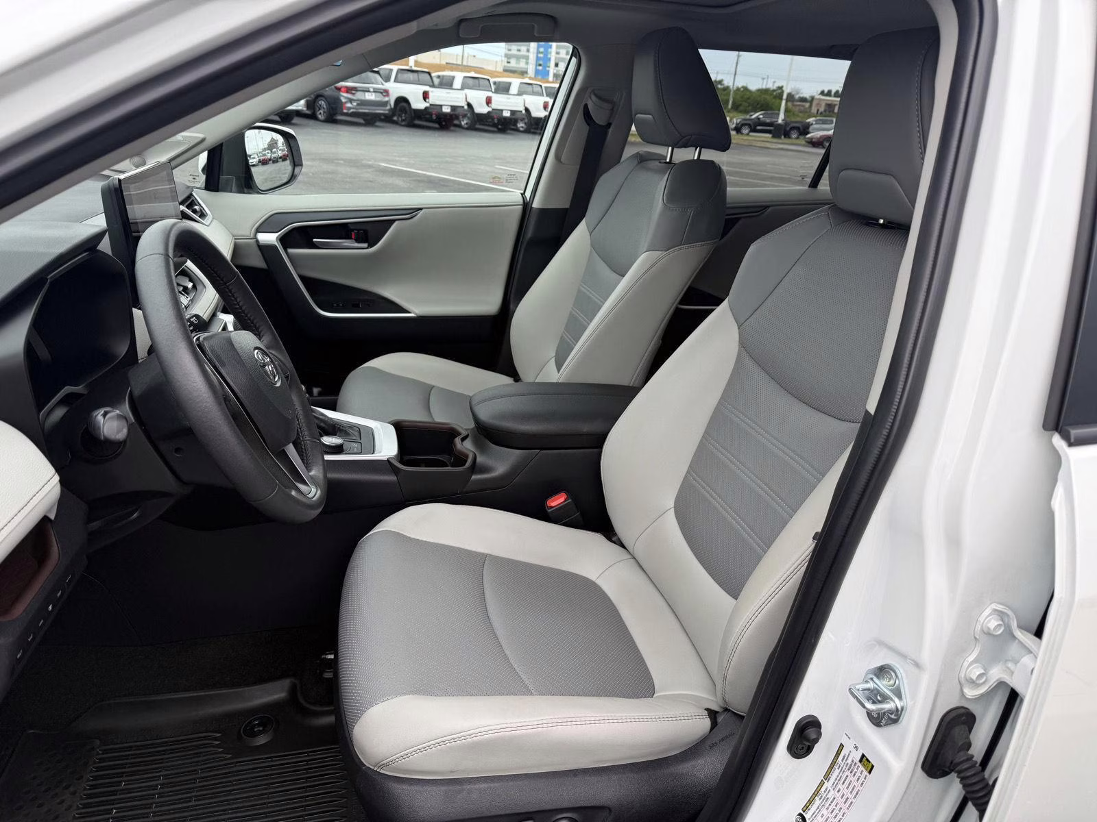 2025 Wind Chill Pearl Toyota RAV4 Limited AWD SUV
