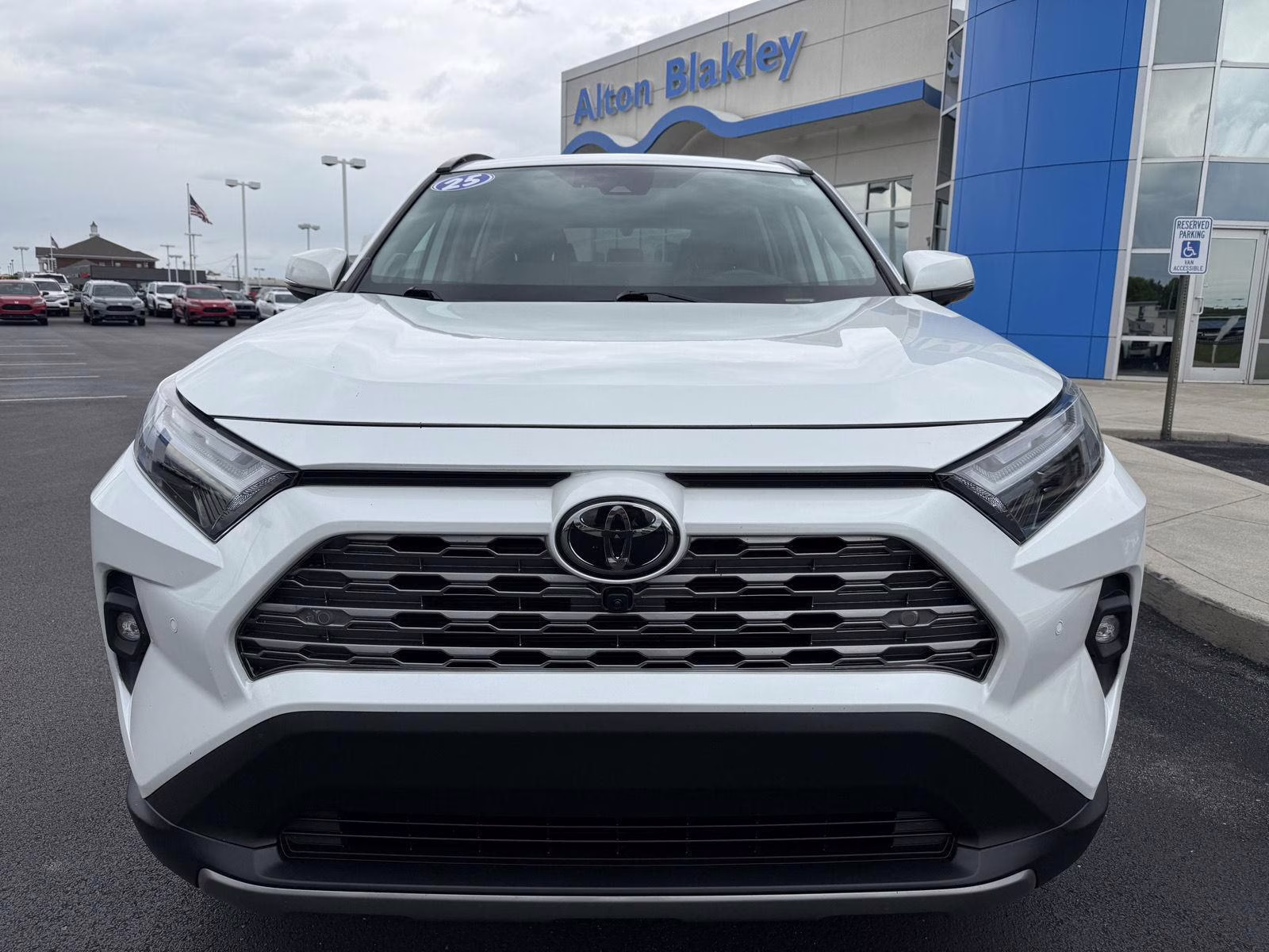 2025 Wind Chill Pearl Toyota RAV4 Limited AWD SUV