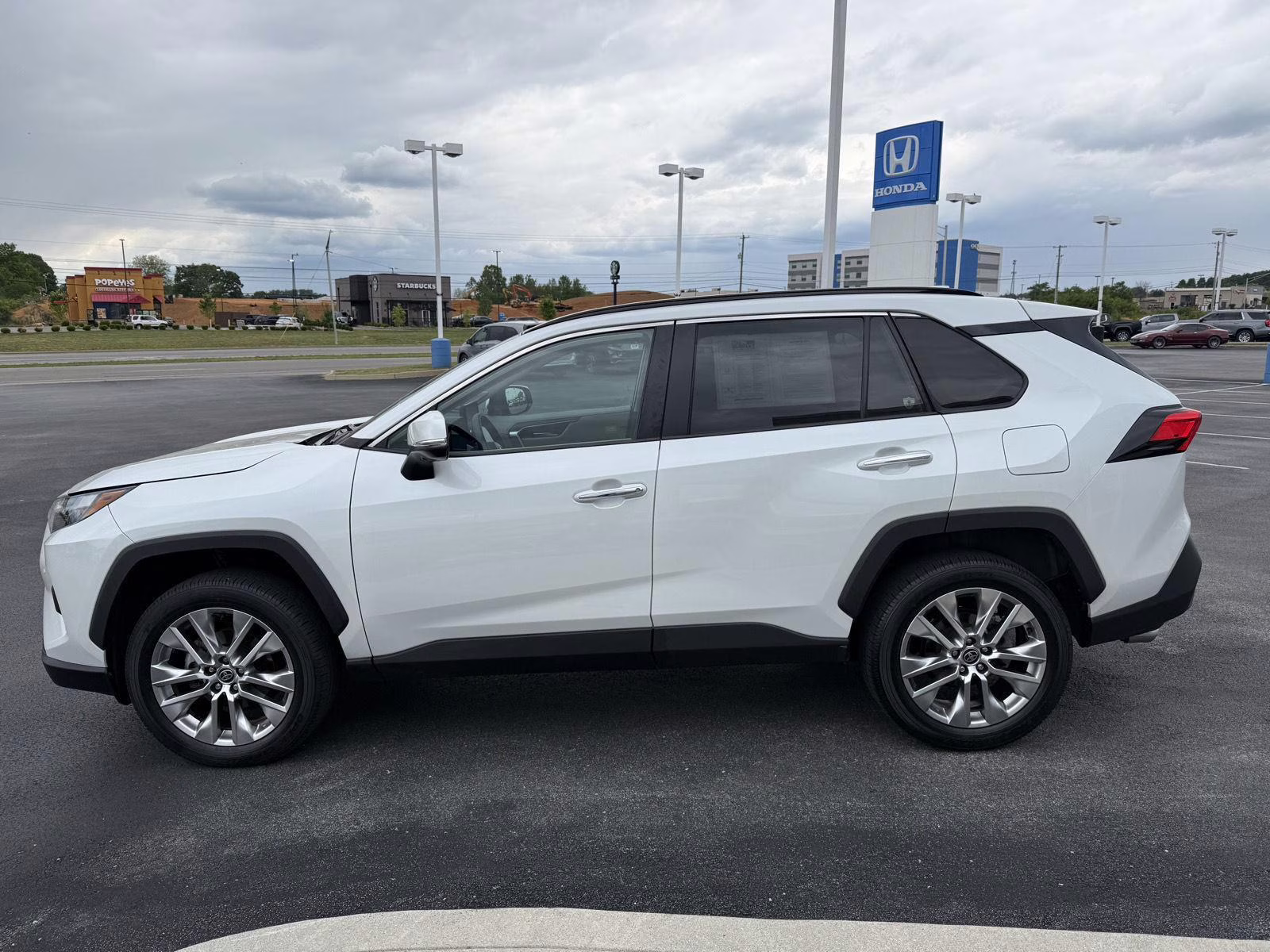2025 Wind Chill Pearl Toyota RAV4 Limited AWD SUV