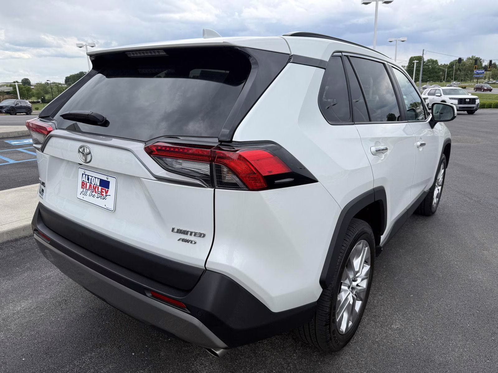 2025 Wind Chill Pearl Toyota RAV4 Limited AWD SUV