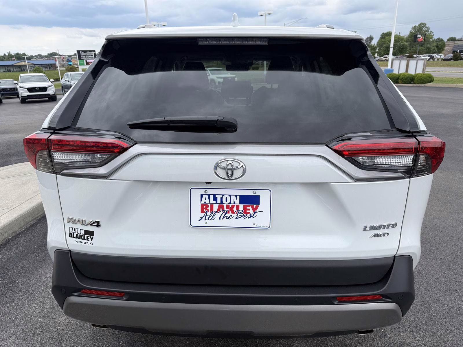 2025 Wind Chill Pearl Toyota RAV4 Limited AWD SUV