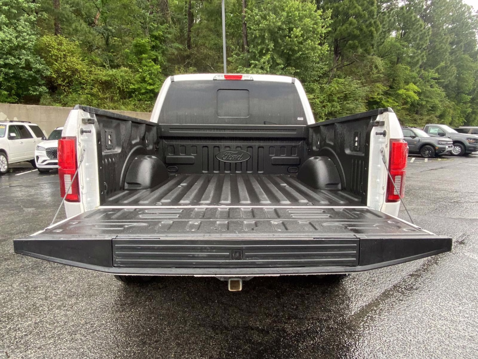 2019 White Platinum Metallic Tri-Coat Ford F-150 King Ranch 4X4 Truck