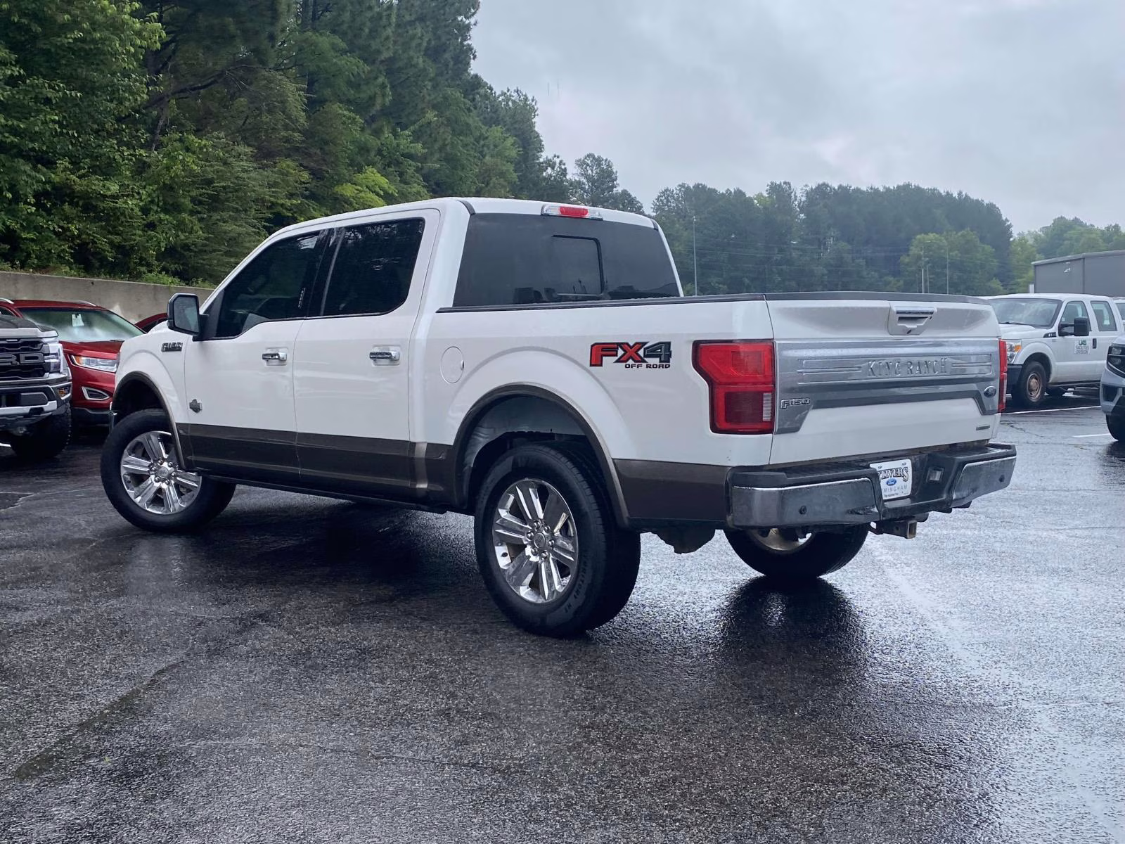 2019 White Platinum Metallic Tri-Coat Ford F-150 King Ranch 4X4 Truck