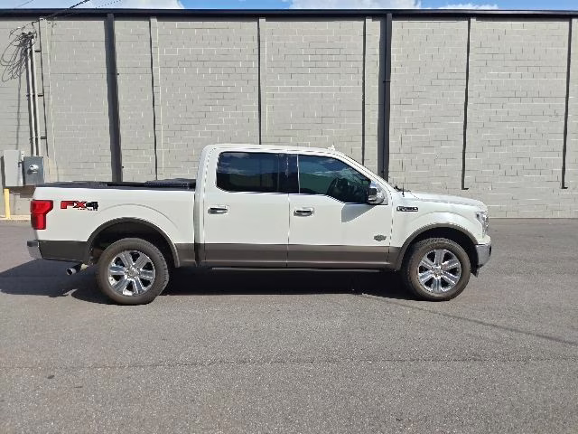 2019 White Platinum Metallic Tri-Coat Ford F-150 King Ranch 4X4 Truck