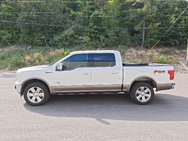2019 White Platinum Metallic Tri-Coat Ford F-150 King Ranch 4X4 Truck
