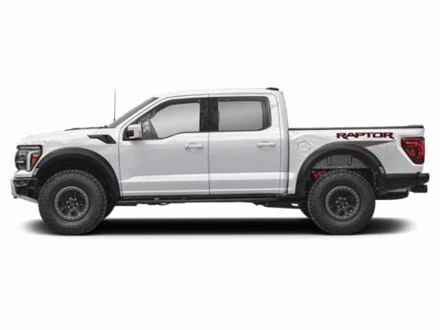 2025 White Metallic Ford F-150 Raptor 4X4 Truck