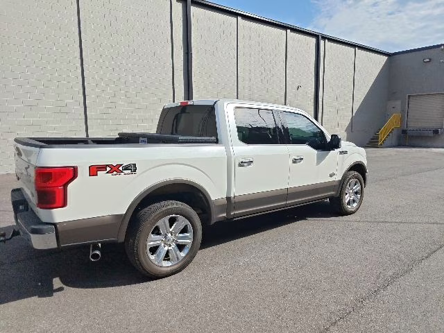2019 White Platinum Metallic Tri-Coat Ford F-150 King Ranch 4X4 Truck